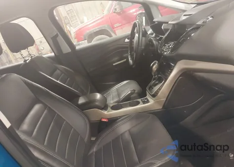 2013 Ford C-Max Hybrid Sel z USA, uszkodzony, nr VIN 1FADP5BU7DL554477